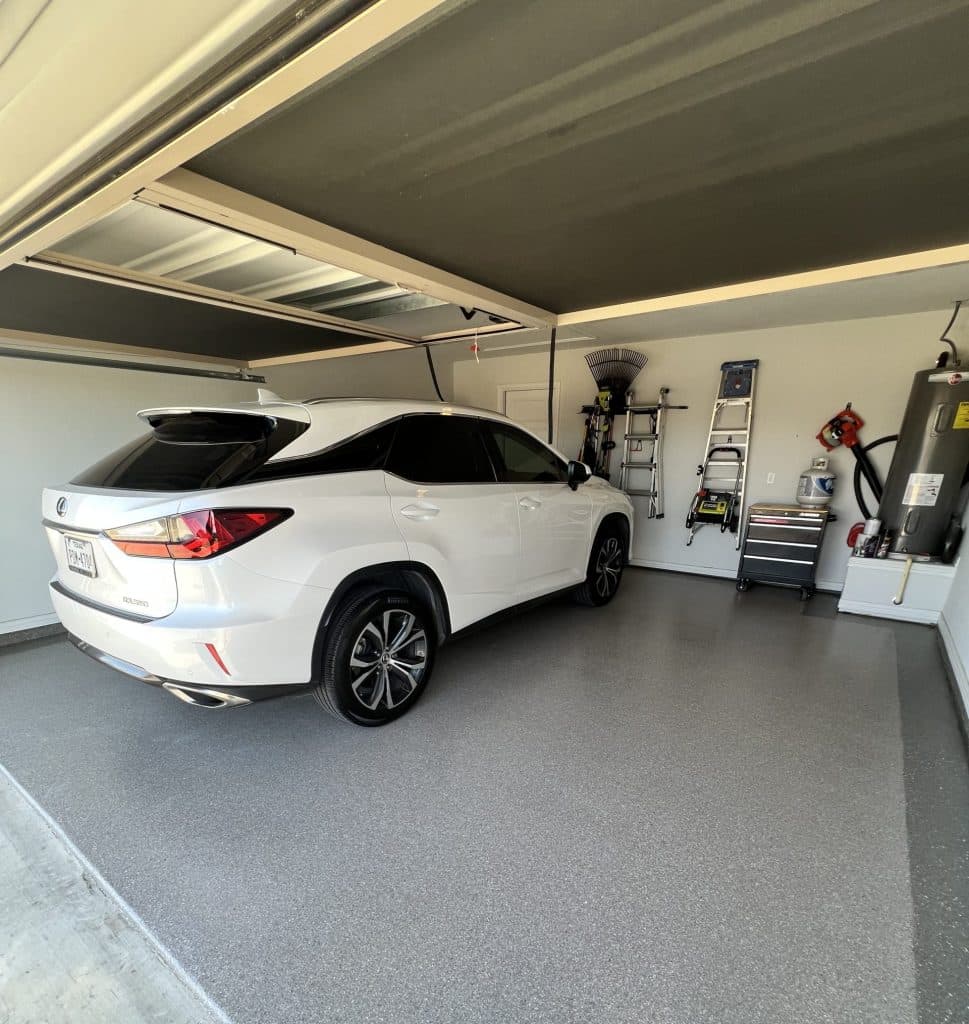 garage floor coatings in Frisco, Texas