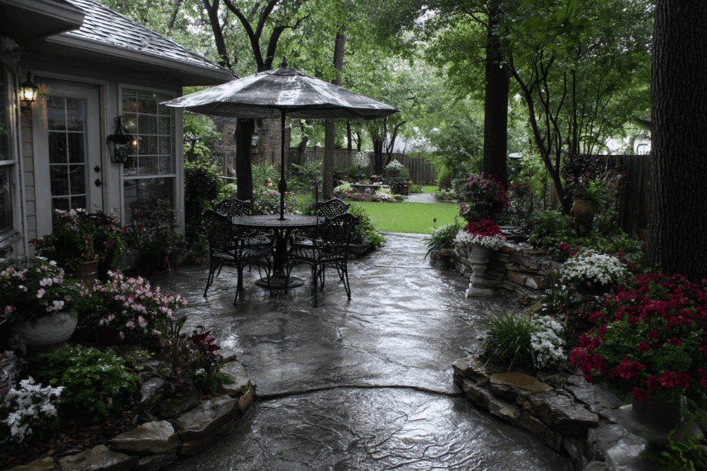 Step Into Style & Safety: Modern Texture Ideas for Your Rockwall Patio Floor Coating