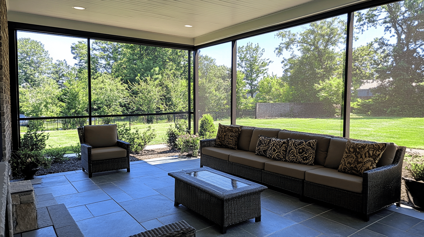Upgrade Your Outdoor Living: How Motorized Patio Screens & Polyurea Coatings Transform Your Space