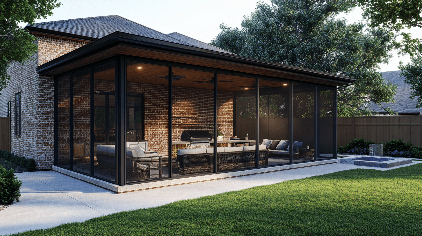 The Best Patio Investment: Why Homeowners Love Motorized Screens & Polyurea Patio Coatings