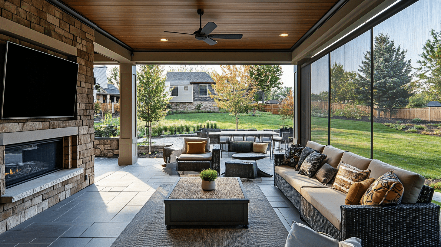 The Science of Comfort: How Polyurea Coatings and Motorized Screens Keep Your Patio Cool