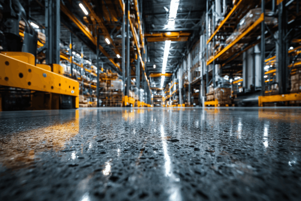 Flake & Chip Systems for Branded Commercial Floors