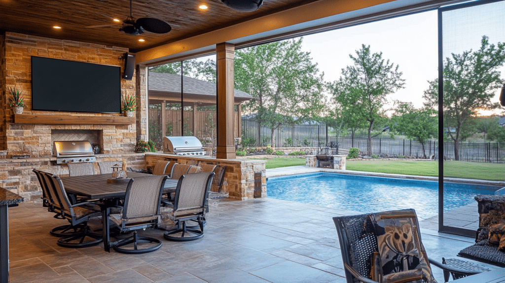 Upgrade Your Outdoor Living: How Motorized Patio Screens & Polyurea Coatings Transform Your Space